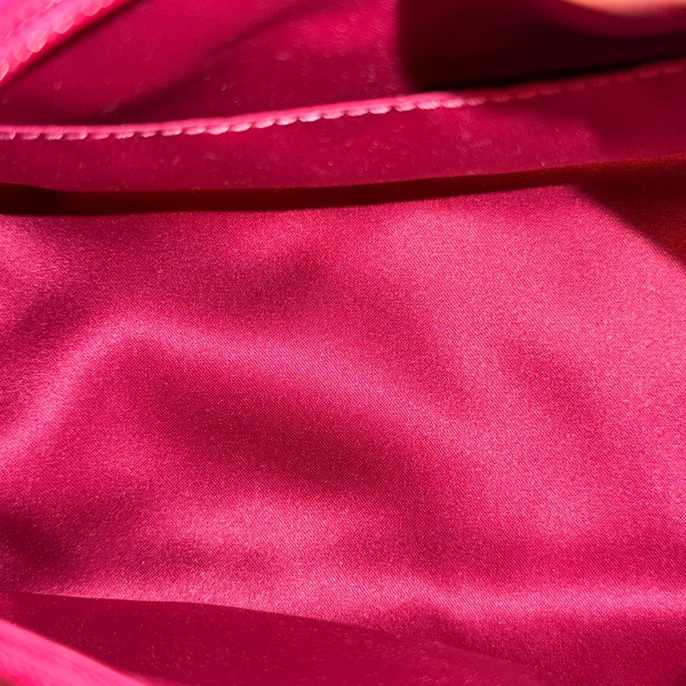 Y2K Coach Heritage Tattersall Multicolor Plaid Cream Magenta Shoulder Bag Iconic - Picture 13 of 16